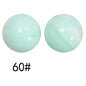 15mm Liquid Skiny Silicone Beads 60