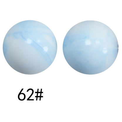 15mm Liquid Skiny Silicone Beads 62