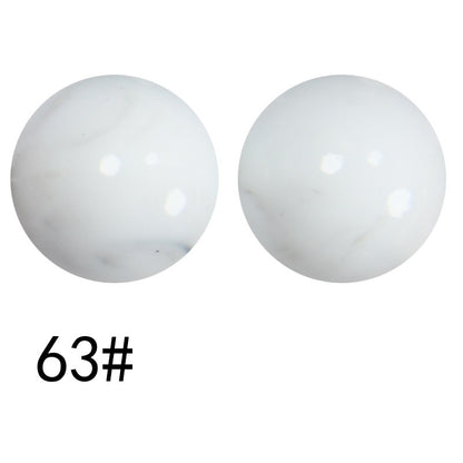 15mm Liquid Skiny Silicone Beads 63