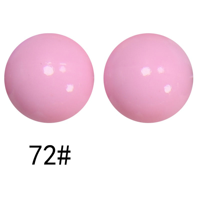 15mm Liquid Skiny Silicone Beads 72