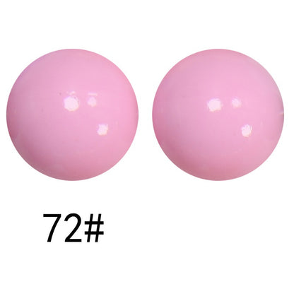 15mm Liquid Skiny Silicone Beads 72