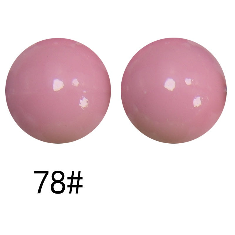 15mm Liquid Skiny Silicone Beads 78