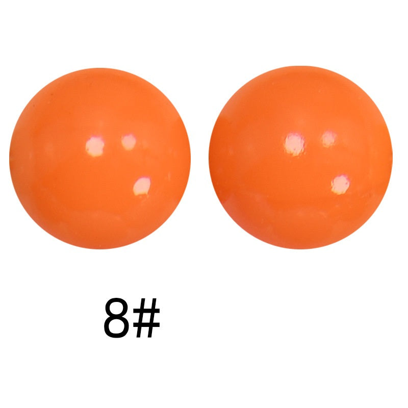 15mm Liquid Skiny Silicone Beads 8