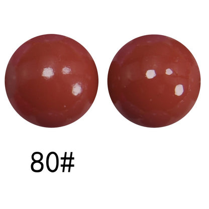 15mm Liquid Skiny Silicone Beads 80