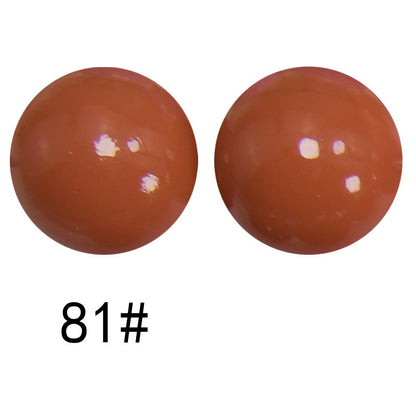 15mm Liquid Skiny Silicone Beads 81