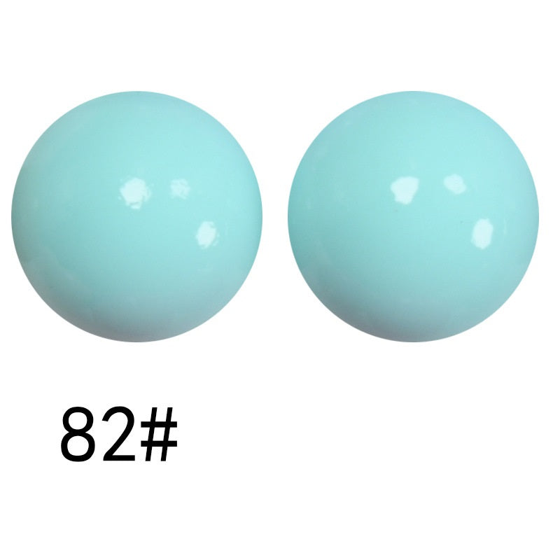 15mm Liquid Skiny Silicone Beads 82