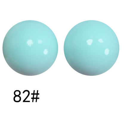 15mm Liquid Skiny Silicone Beads 82