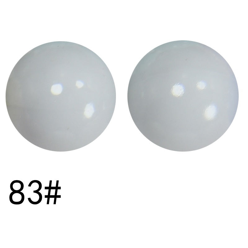 15mm Liquid Skiny Silicone Beads 83