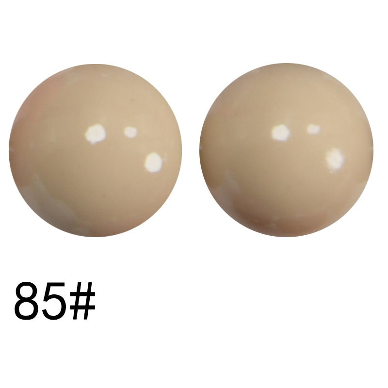 15mm Liquid Skiny Silicone Beads 85