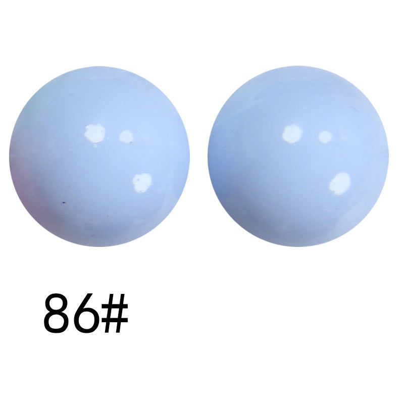 15mm Liquid Skiny Silicone Beads 86
