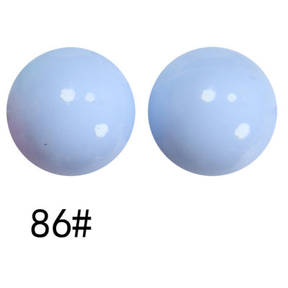 15mm Liquid Skiny Silicone Beads 86