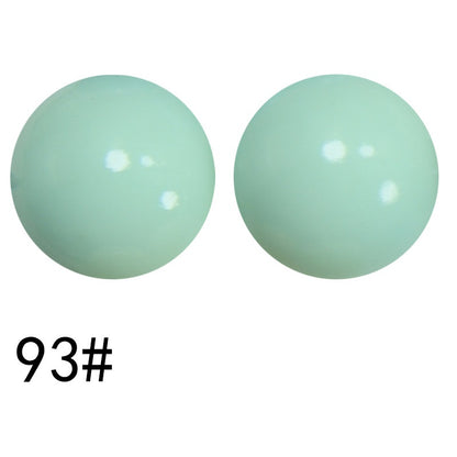 15mm Liquid Skiny Silicone Beads 93