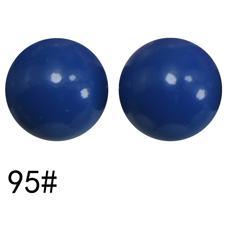 15mm Liquid Skiny Silicone Beads 95