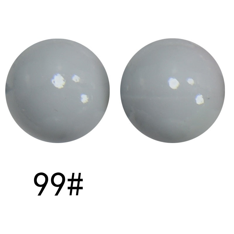 15mm Liquid Skiny Silicone Beads 99
