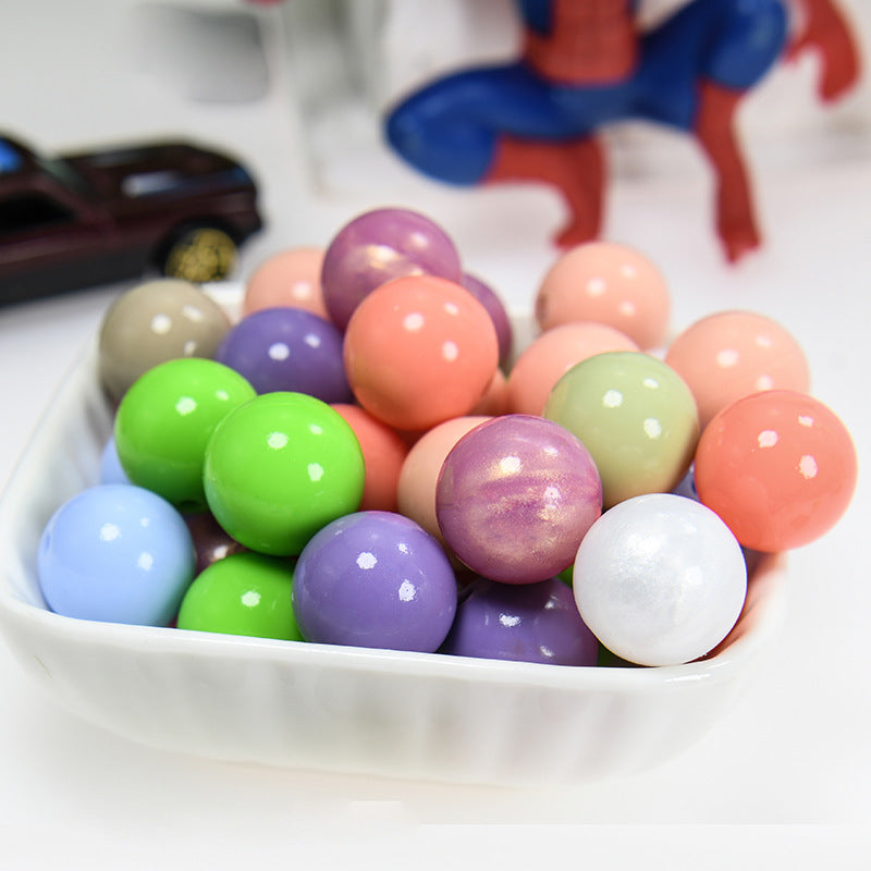 15mm Silicone Beads Liquid Skiny Solid Colors Glossy Finish 50pcs 4