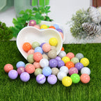 15mm Silicone Beads Liquid Skiny Solid Colors Glossy Finish 50pcs 3