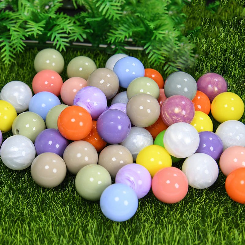 15mm Silicone Beads Liquid Skiny Solid Colors Glossy Finish 50pcs