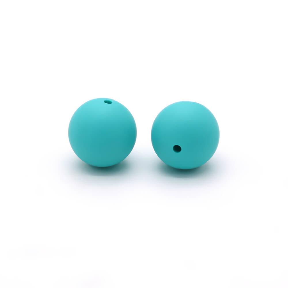 50pcs 12mm Round Silicone Beads Multi Color Solid Colors