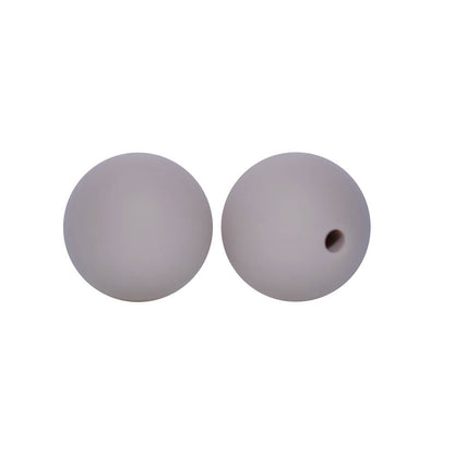 50pcs 12mm Round Silicone Beads Multi Color Solid Colors