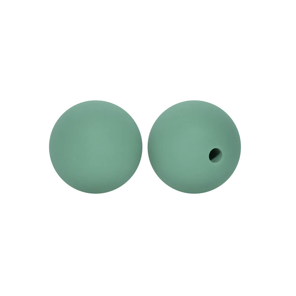 50pcs 12mm Round Silicone Beads Multi Color Solid Colors