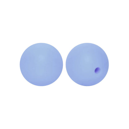 9mm Silicone Beads Solid Colors Matte Finish 50pcs