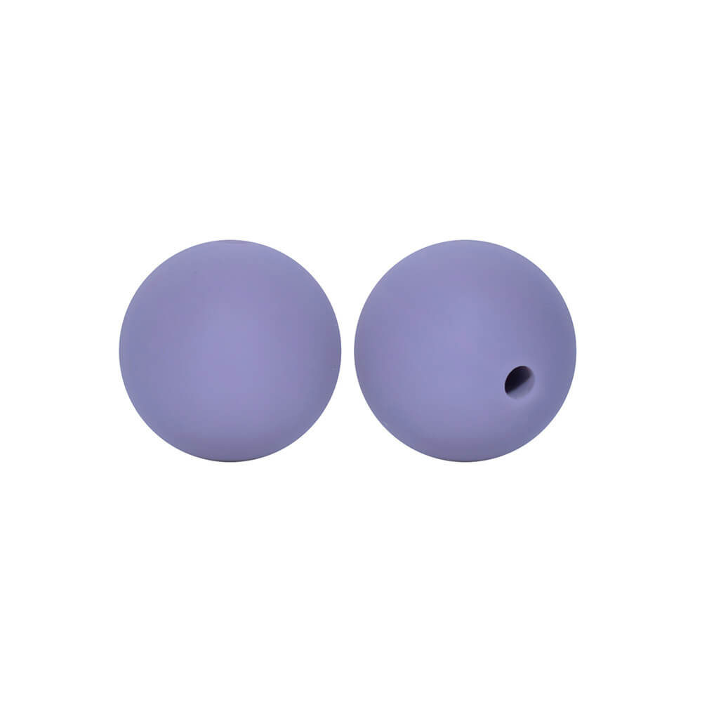 50pcs 12mm Round Silicone Beads Multi Color Solid Colors