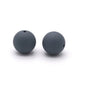 19mm Silicone Beads Solid Color Multi Color Mix 50pcs