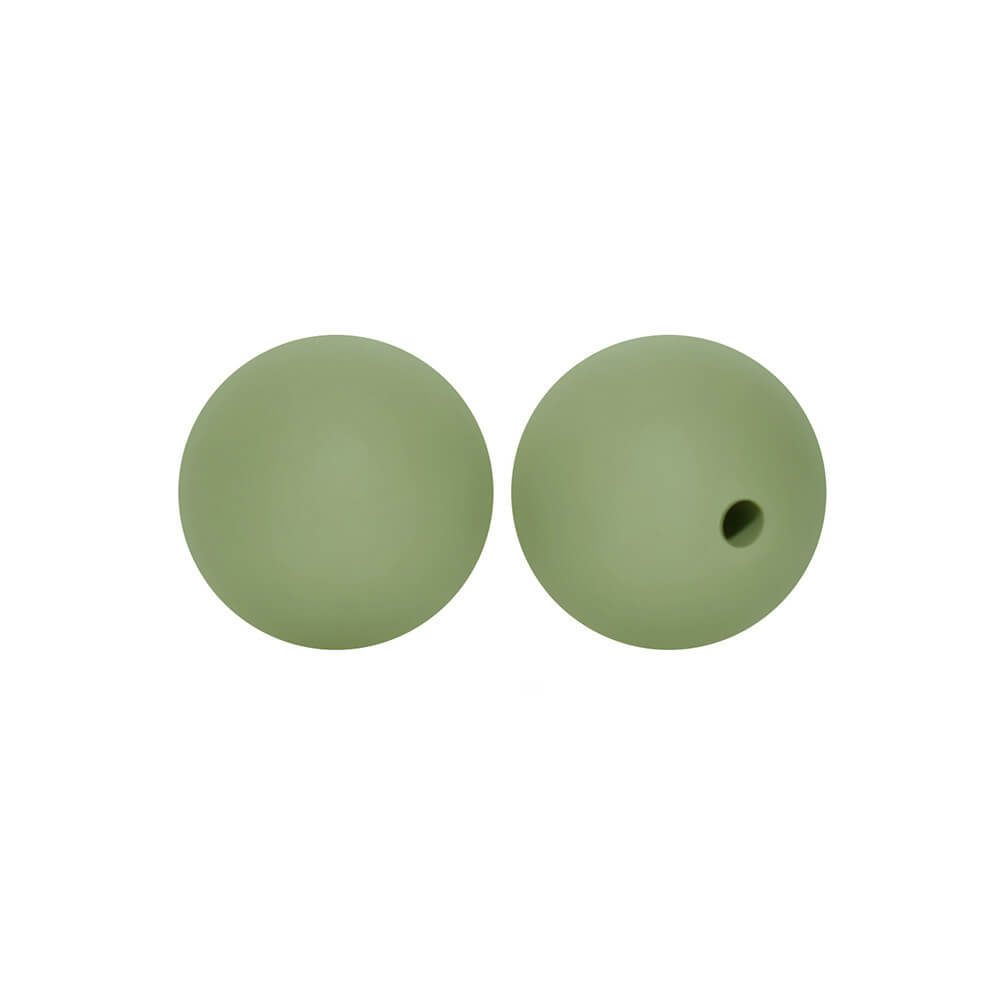 50pcs 12mm Round Silicone Beads Multi Color Solid Colors
