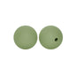 9mm Silicone Beads Solid Colors Matte Finish 50pcs