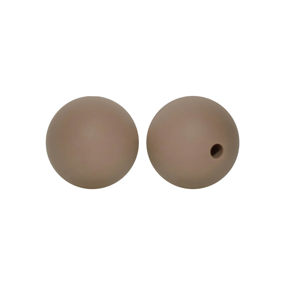 50pcs 12mm Round Silicone Beads Multi Color Solid Colors