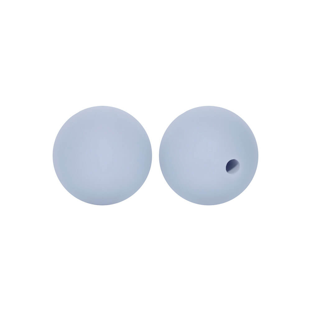 50pcs 12mm Round Silicone Beads Multi Color Solid Colors