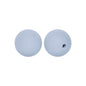 50pcs 12mm Round Silicone Beads Multi Color Solid Colors