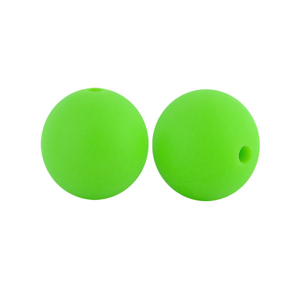 50pcs 12mm Round Silicone Beads Multi Color Solid Colors