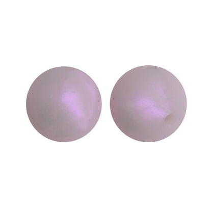 50pcs 12mm Round Silicone Beads Multi Color Solid Colors