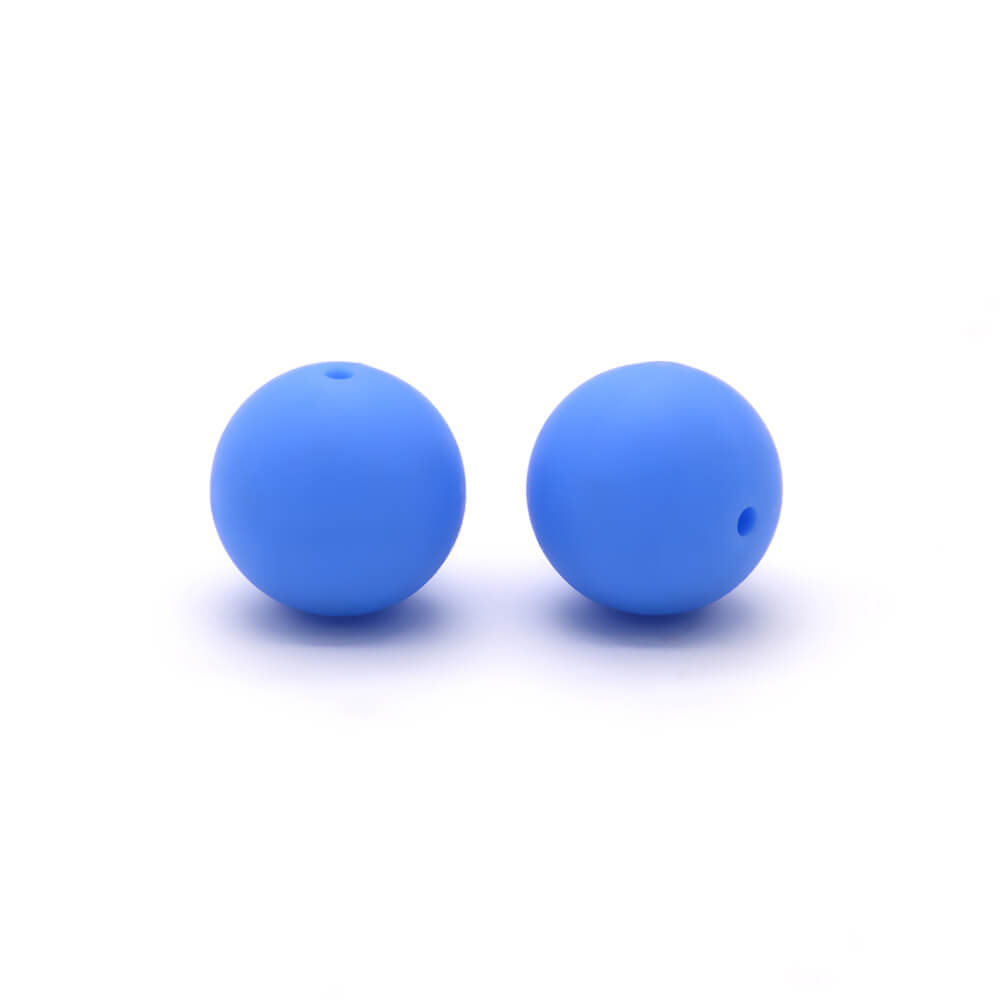 50pcs 12mm Round Silicone Beads Multi Color Solid Colors