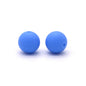 19mm Silicone Beads Solid Color Multi Color Mix 50pcs