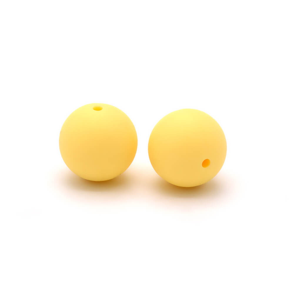 50pcs 12mm Round Silicone Beads Multi Color Solid Colors