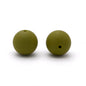 50pcs 12mm Round Silicone Beads Multi Color Solid Colors