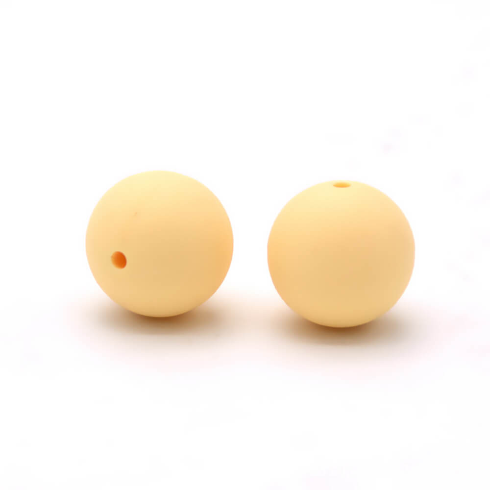 50pcs 12mm Round Silicone Beads Multi Color Solid Colors