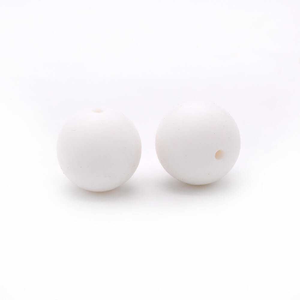 50pcs 12mm Round Silicone Beads Multi Color Solid Colors