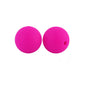 19mm Silicone Beads Solid Color Multi Color Mix 50pcs