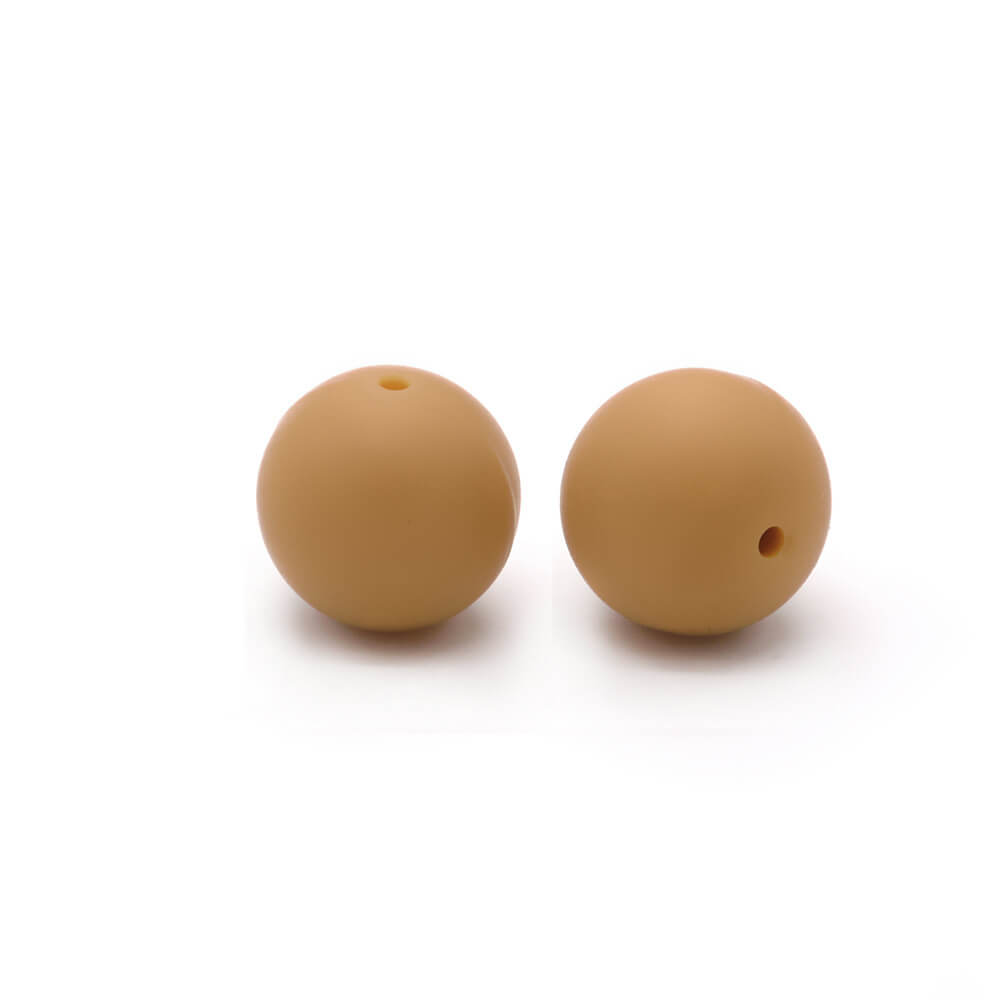 50pcs 12mm Round Silicone Beads Multi Color Solid Colors