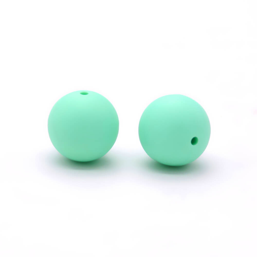 50pcs 12mm Round Silicone Beads Multi Color Solid Colors