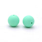 9mm Silicone Beads Solid Colors Matte Finish 50pcs
