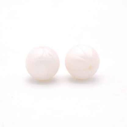 9mm Silicone Beads Solid Colors Matte Finish 50pcs