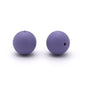 19mm Silicone Beads Solid Color Multi Color Mix 50pcs