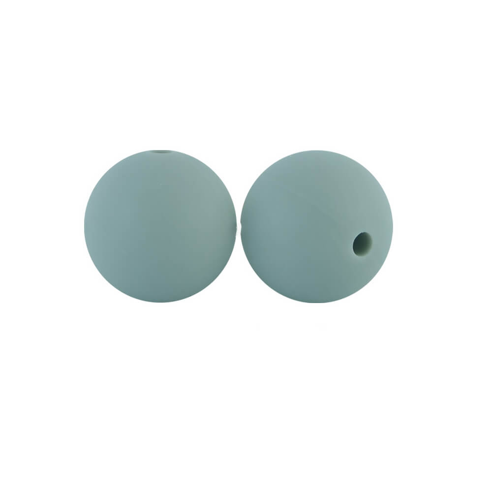 50pcs 12mm Round Silicone Beads Multi Color Solid Colors