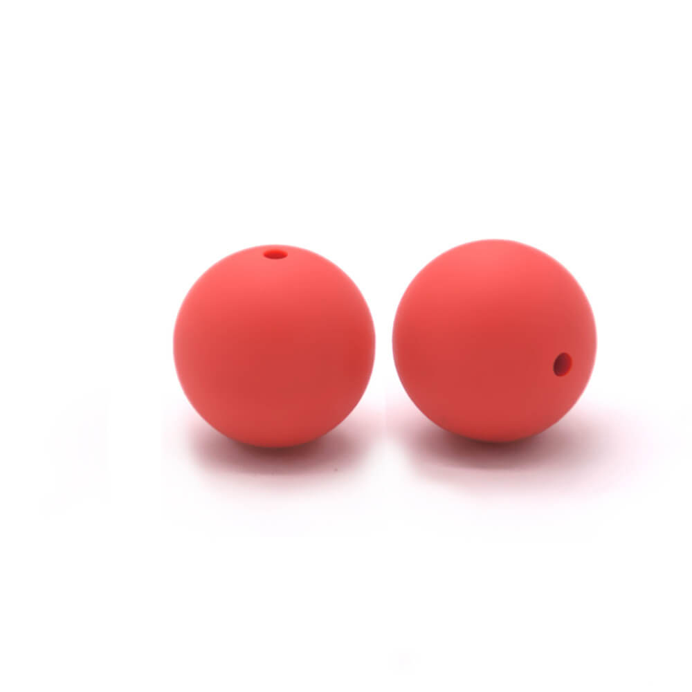 50pcs 12mm Round Silicone Beads Multi Color Solid Colors