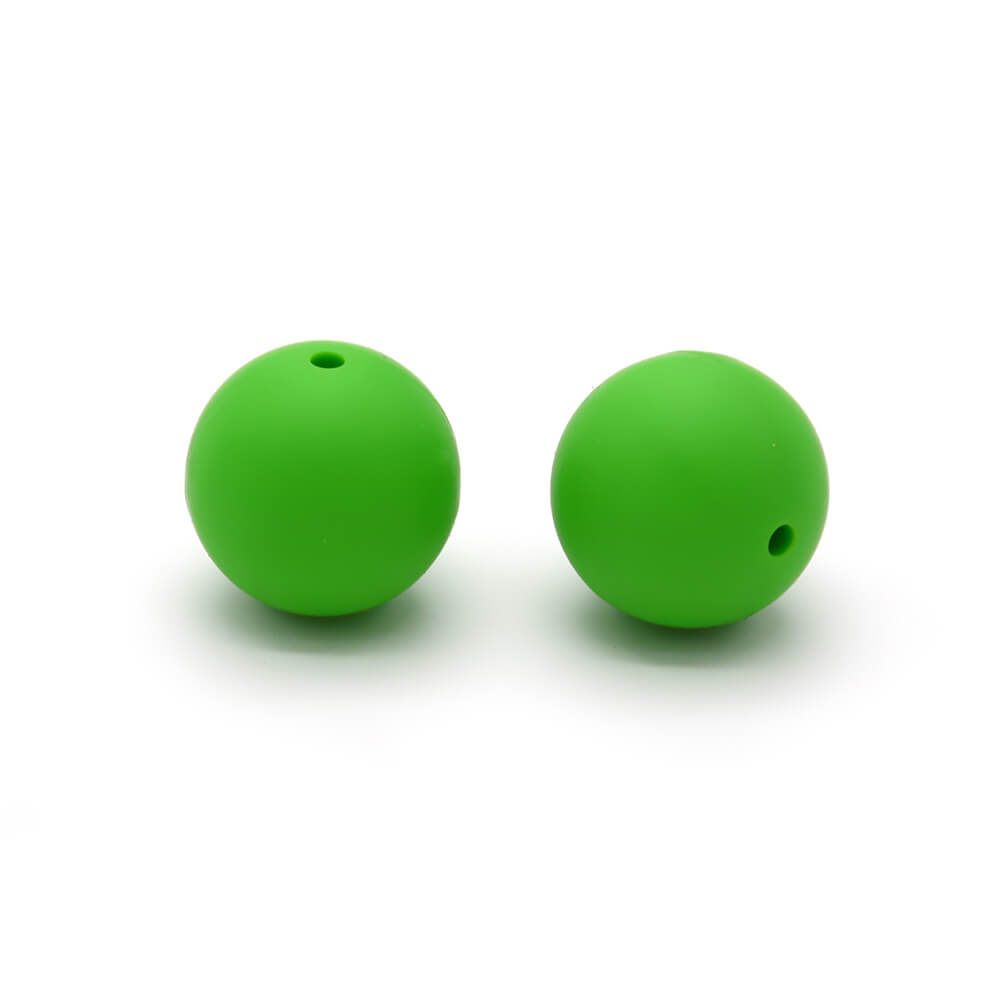 50pcs 12mm Round Silicone Beads Multi Color Solid Colors