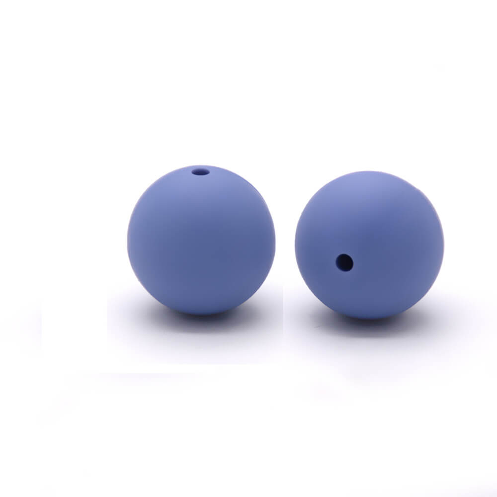 50pcs 12mm Round Silicone Beads Multi Color Solid Colors